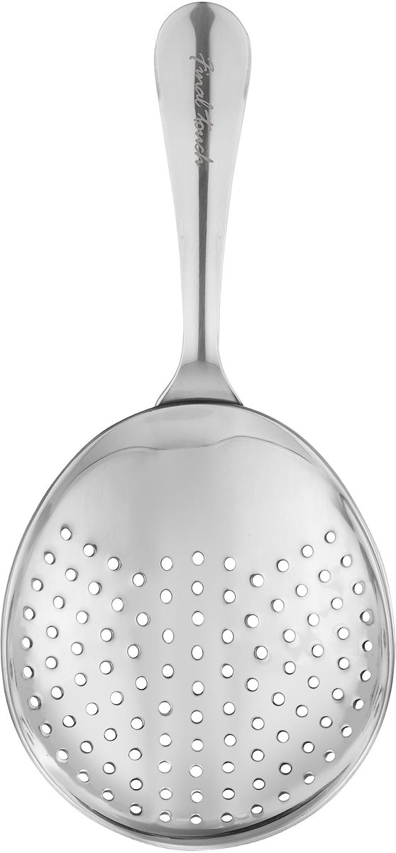 ONF3 - Cocktailzeef - Julep mixen - Perfect voor cocktails - Filtreert fruit en kruiden - Geschikt voor standaard mixglazen - 1 stuk