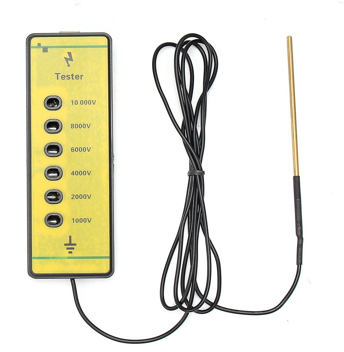 Store_8 - Elektrische Omheining Voltage Tester - Fencing Tool - Compact - Geel - Voltage Meting - Ideaal voor Boeren - Geschikt voor Buiten gebruik