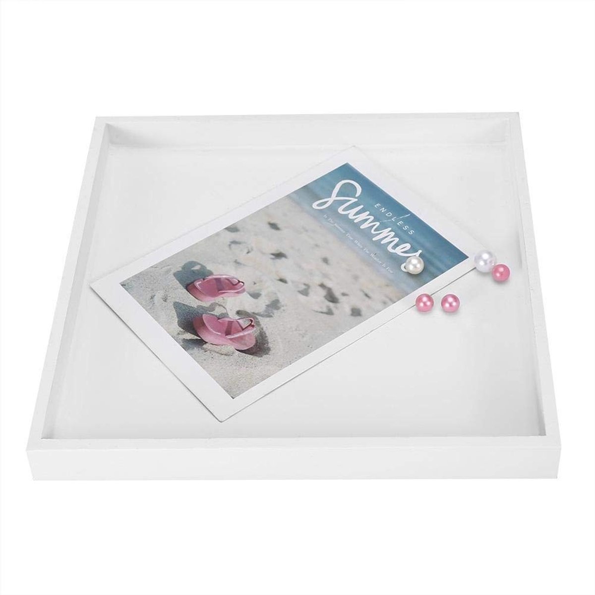 Allecto - Desk Organizer - Multifunctionele Organizer voor Sieraden en Cosmetica - Opslagruimte - Wit - Praktisch en Stijlvol - Geschikt voor Acce