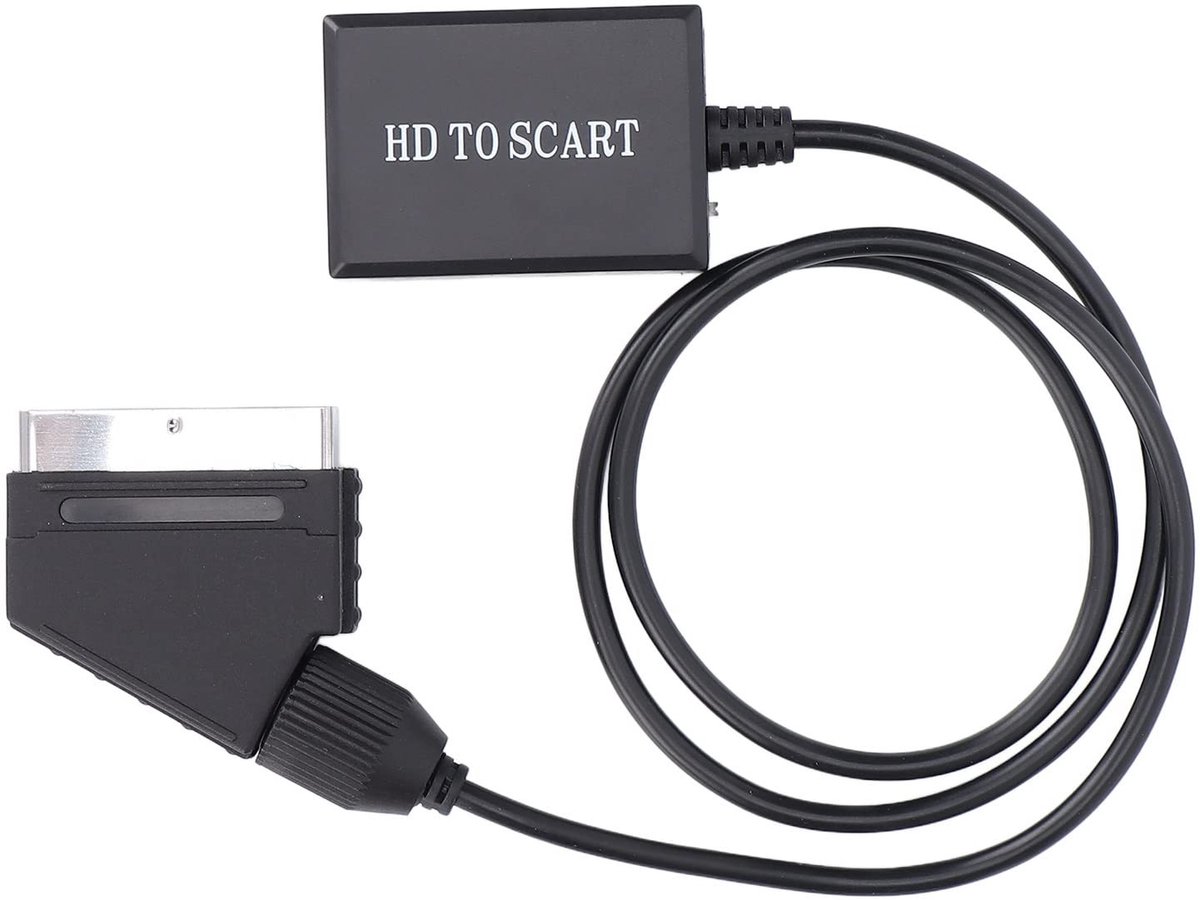 SCART naar HDMI Converter met PAL/NTSC Ondersteuning