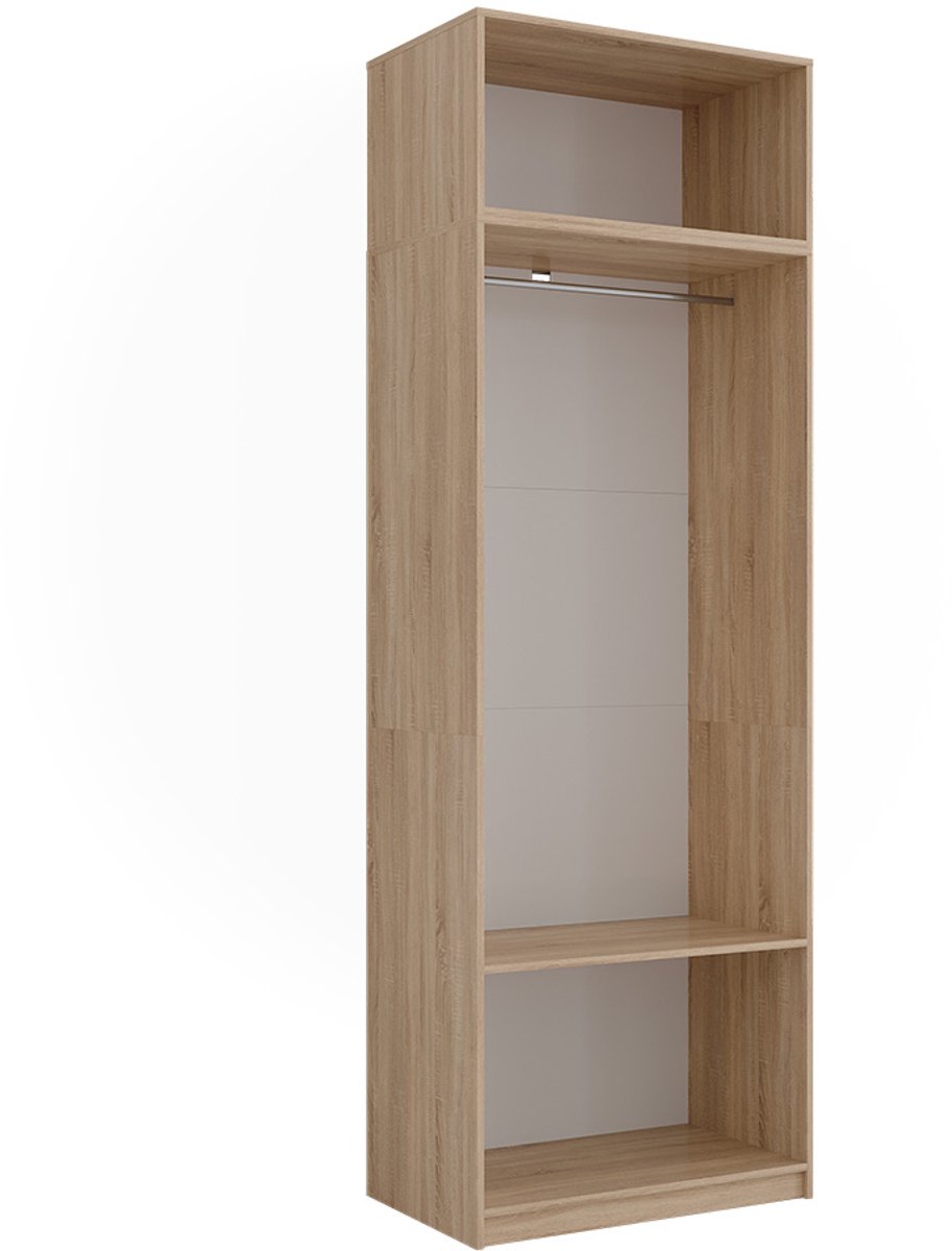 Vicco kledingkast Elmo, Sonoma, 80 x 40 cm Set van 2