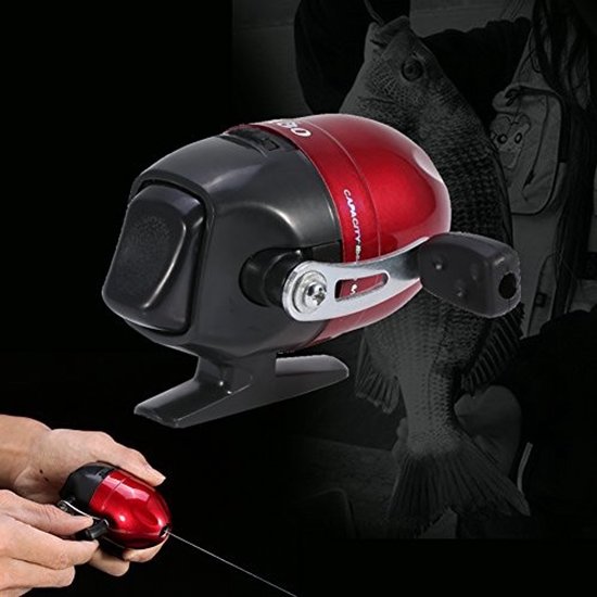 Allecto - Mini gesloten visreel - 2.6:1 gear ratio - Perfect voor vliegvissen - Robuust en gebruiksvriendelijk - Geschikt voor zoet en zout water — afbeelding 5