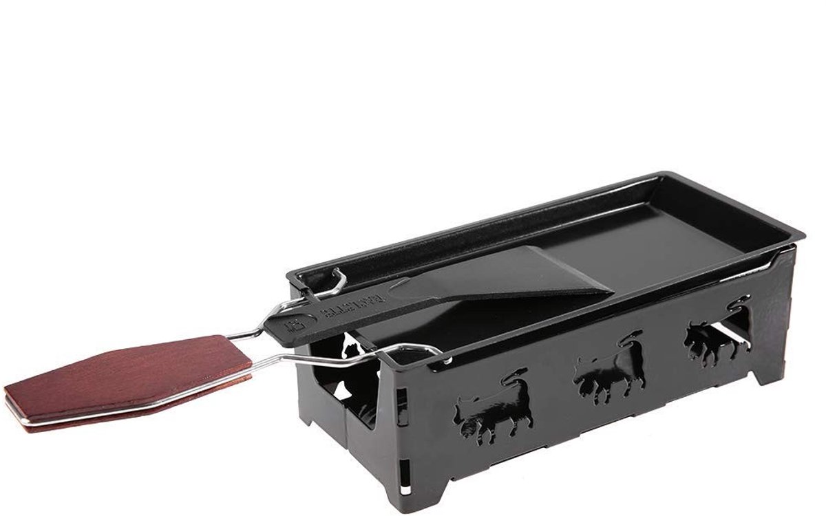 Allecto - Mini Raclette - Raclette Set - Handige Grilleerfunctie - Vouwbaar - Non-stick - Geschikt voor Thuisgebruik - Kookgerei