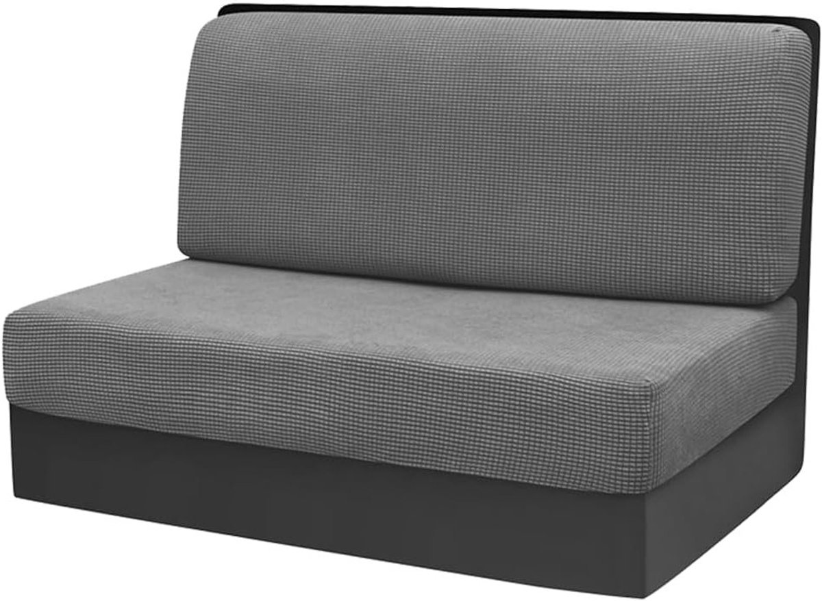 Stretchhoezen voor Kussens - Set van 2 Stuks voor Sofa, Stoelen en Caravan - Wasbare Bescherming voor Motorhome en Campermeubilair