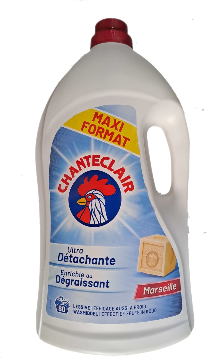 Chanteclair vloeibaar wasmiddel 80sc 3600ml marseille