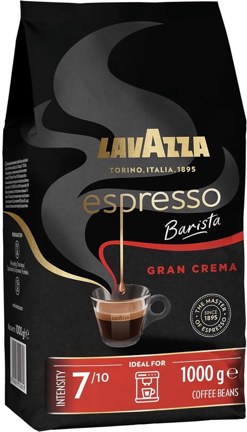 Robusta koffiebonen: Krachtige smaak en vol karakter 8 Lavazza Espresso Perfetto Koffiebonen - 1 kg (80 Arabica 20% Robusta)