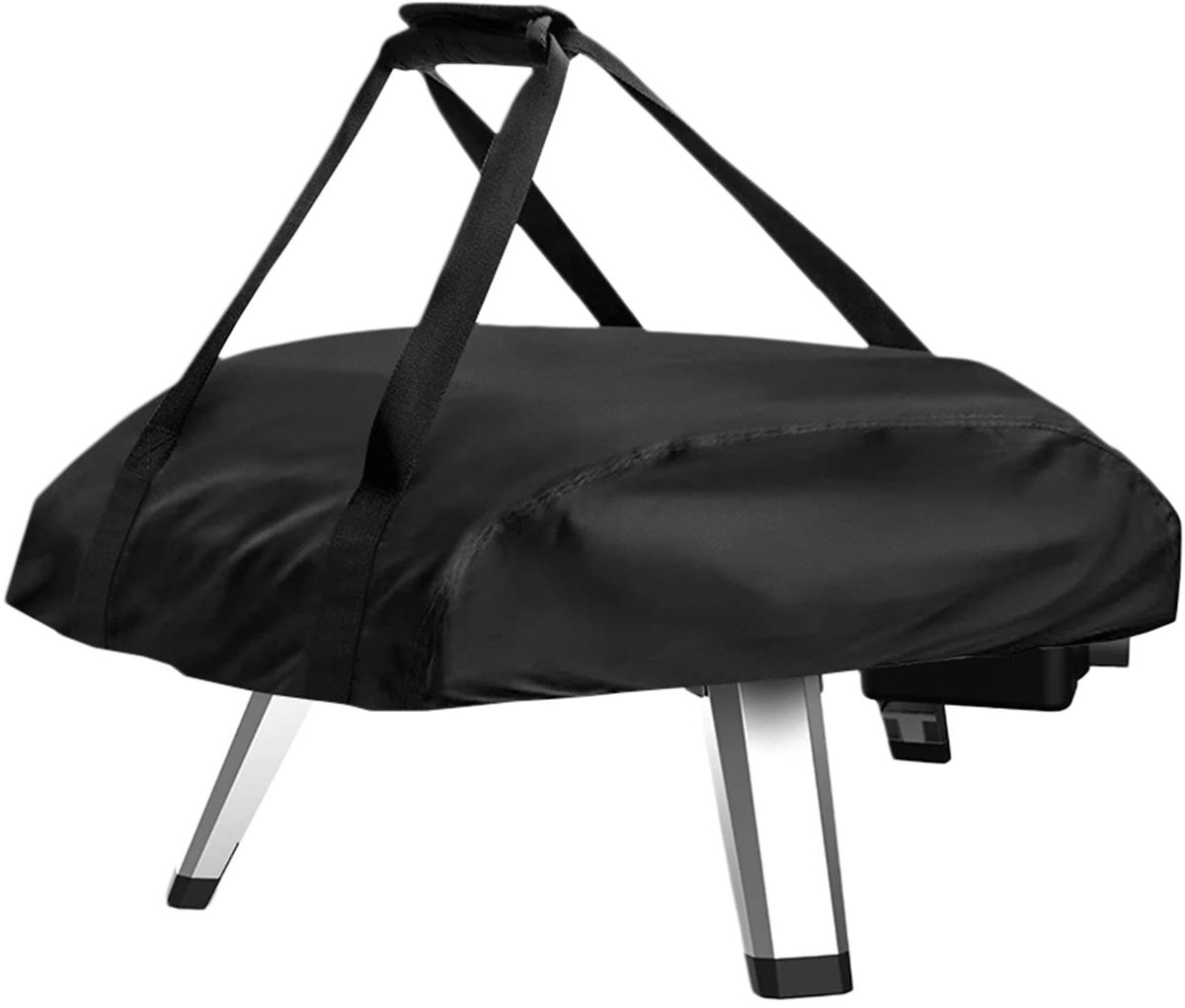 NordHaus Pizza Oven Hoes - Beschermhoes - Outdoor Oven Cover - Waterdicht & Windbestendig - 76 x 59,6 x 21,5 cm Zwart