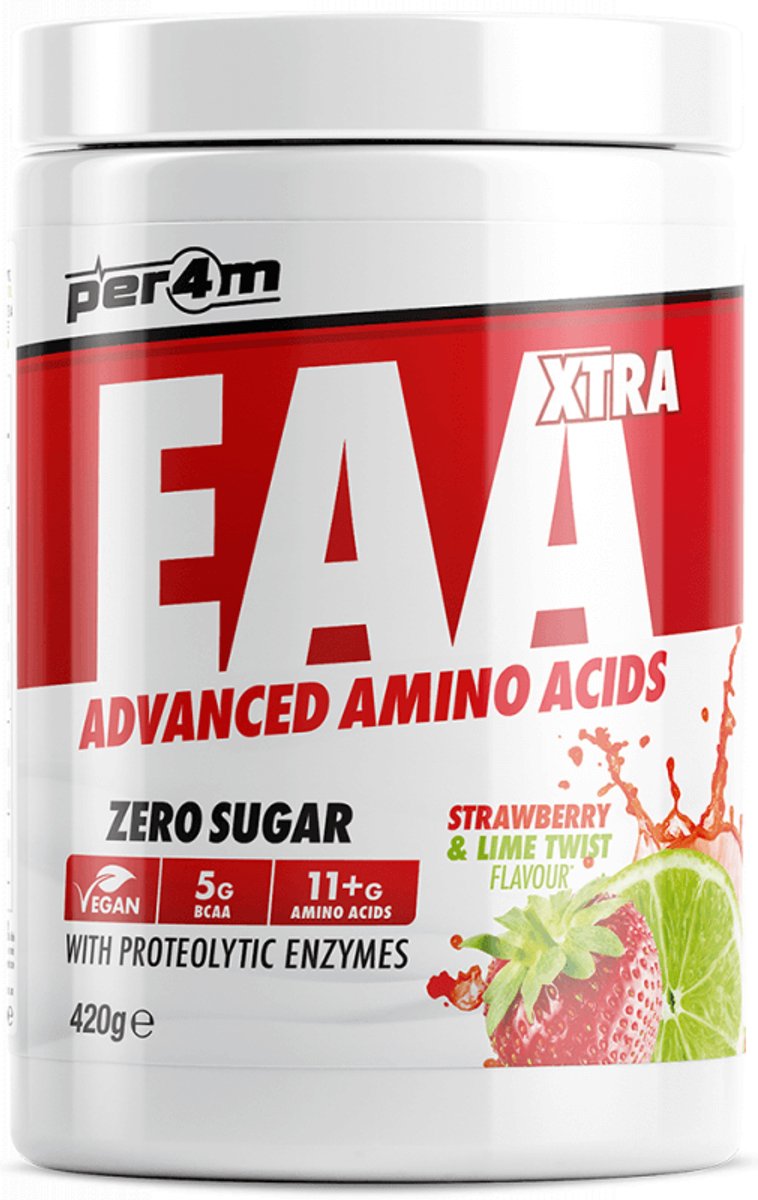 Per4m EAA Xtra (420g) Strawberry Lime - Aminozuren - EAA