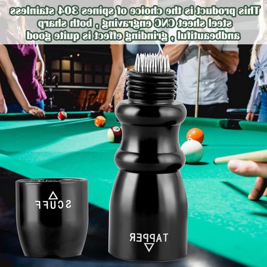 Dailygoods - Billiard Cue Tool - Onderhoudshulpmiddel voor Biljartkeu van Dailygoods — afbeelding 5