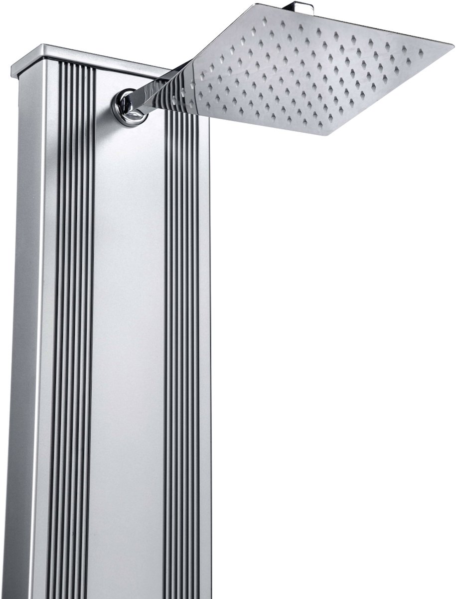 Formidra Dada hybride buitendouche 37 liter - Zilver