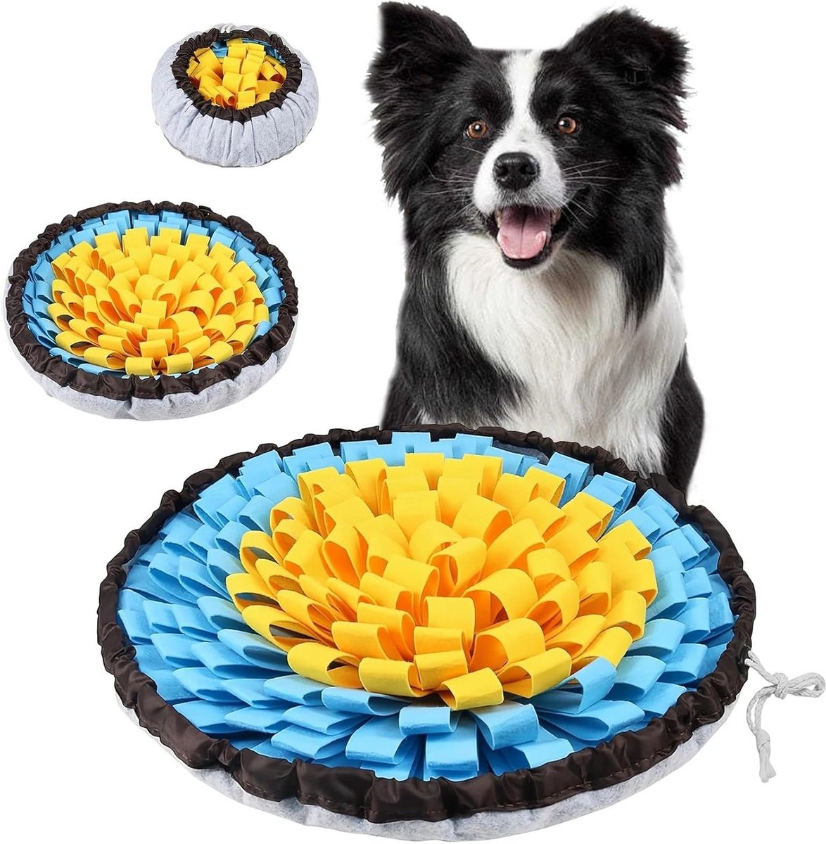 Snuffelmat voor Honden, Wasbaar, Intelligent Speelgoed Hond – Verstelbaar Snuffeltapijt Kat, Snuffelspel Hond, voor – ShopVlot