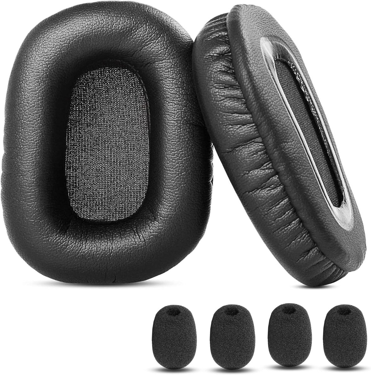 Comfortabele Oorkussens voor Bluetooth Headsets met Echte Leer - Geschikt voor VXI BlueParrott B450-XT/S450-XT