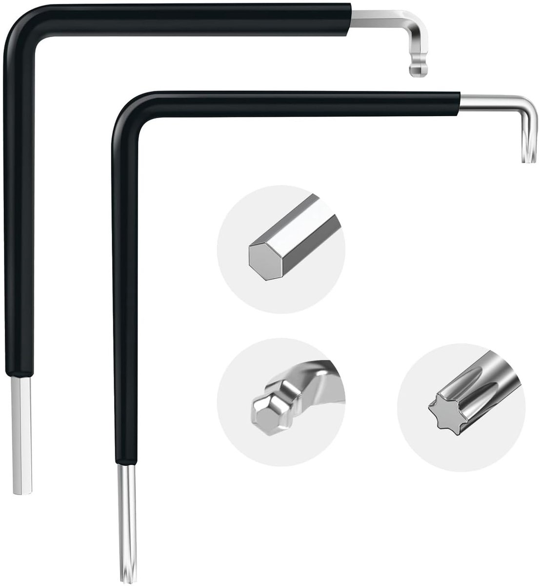 ONF3 - Shrink Wrap Adjustment Tool Set - Raaminstelling - 2-delige set - Zwart - Verstelgereedschap - Precisie-instelling - Geschikt voor divers...