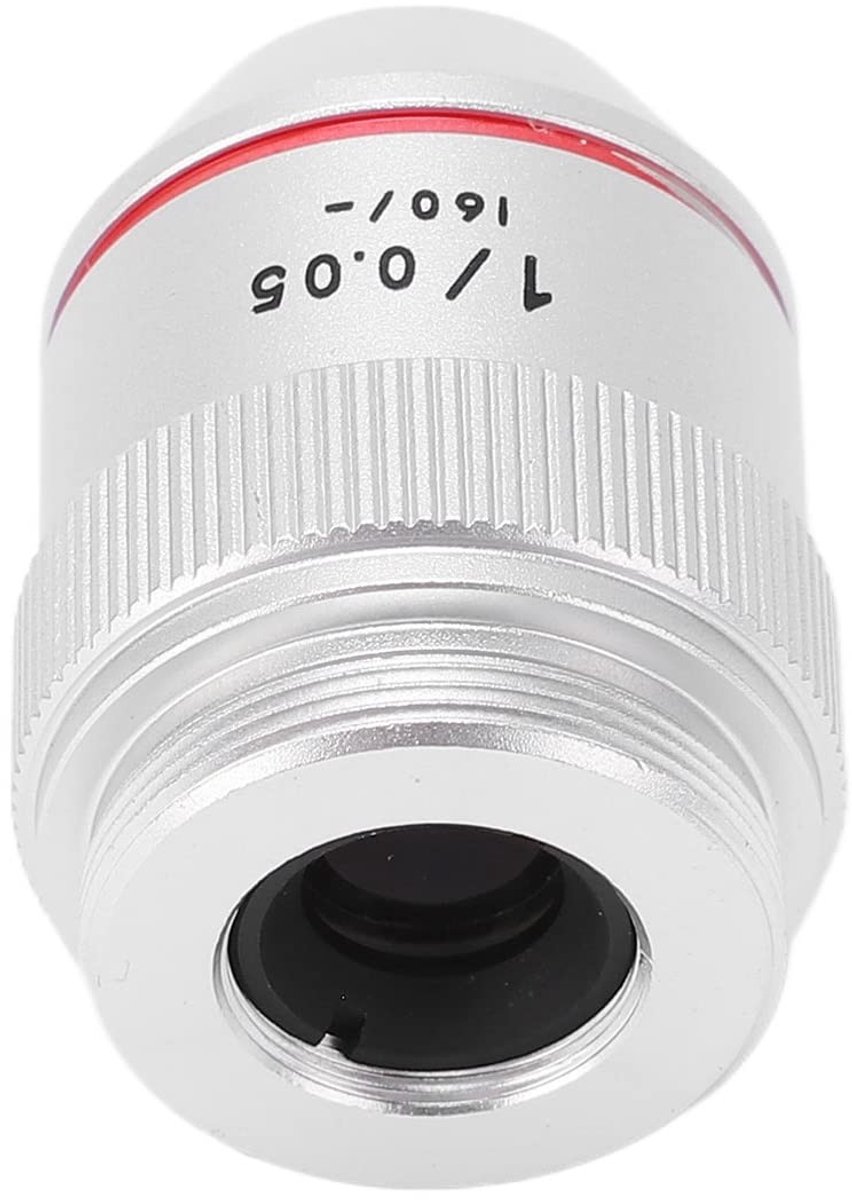 aladdien - Achromatische Microscoop - Objectief RMS Draad - Helder en Scherp Beeld - Voor Microscopie - Professioneel Gebruik - Geschikt voor Onderz..