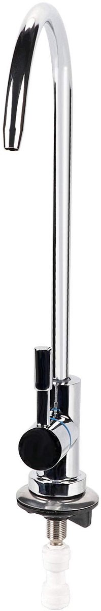 Store_9 - Filterkraan - Drinkwaterkraan - 360 graden draaibaar - Verchroomd - Waterfiltratiekraan - Stabiele constructie - Geschikt voor omgekeerde...