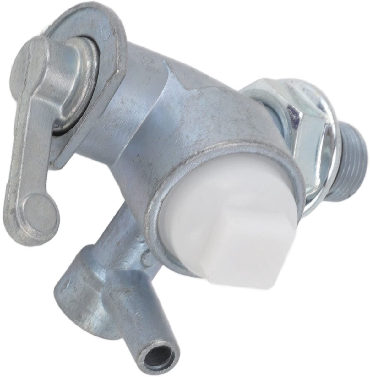 aladdien - 12mm Draad Brandstoftank Tap - Vervangende Onderdelen - Compatibel met Robin EY15 EY20 EY28 RGX3500 RGX2400 - Hoogwaardige Brandstofkraan..