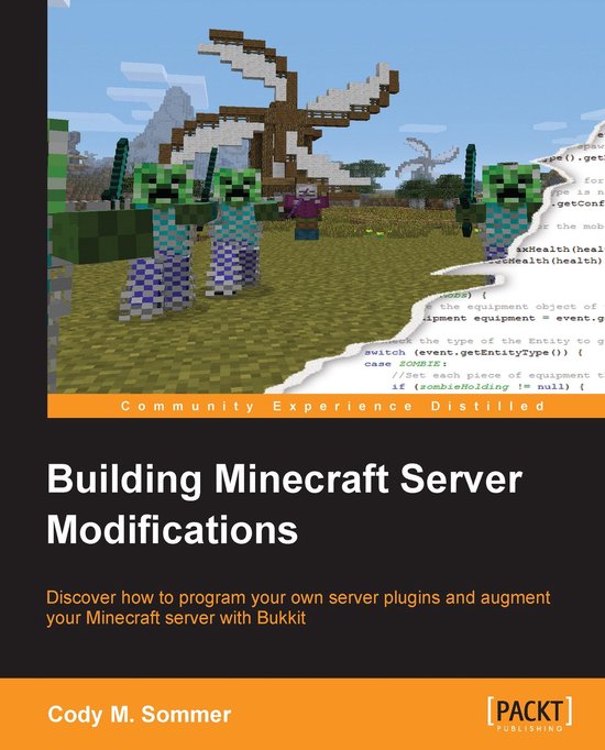 Building Minecraft Server Modifications - cover