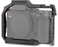 Camera Cage voor Panasonic LUMIX S5 II / S5 IIX - Beschermframe met Arca basis, NATO rail en ARRI schroefdraad voor vlog video-opnames en stabilisatie met DJI RS2