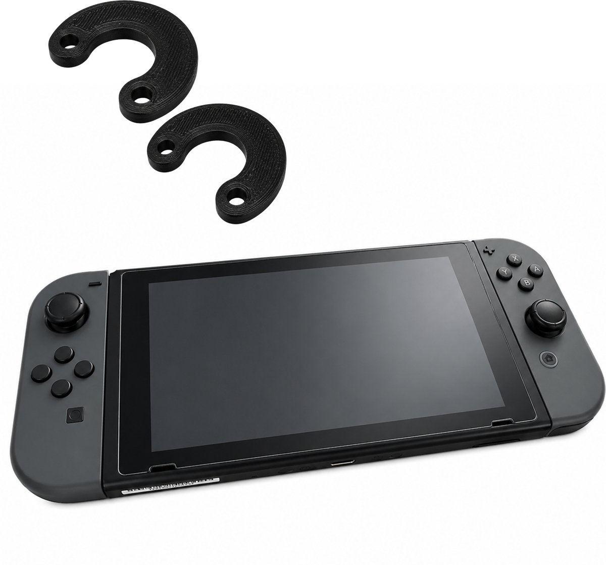 Nintendo Switch Joystick Beschermers - Anti Drift Oplossing - Joy-Con Stick Guard Clip On - Controller Bescherming - Duurzaam Design - 2 Stuks - Zwart