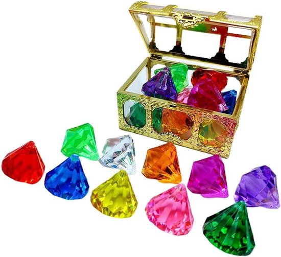 10 Kleurrijke Acryl Edelstenen voor Kinderen