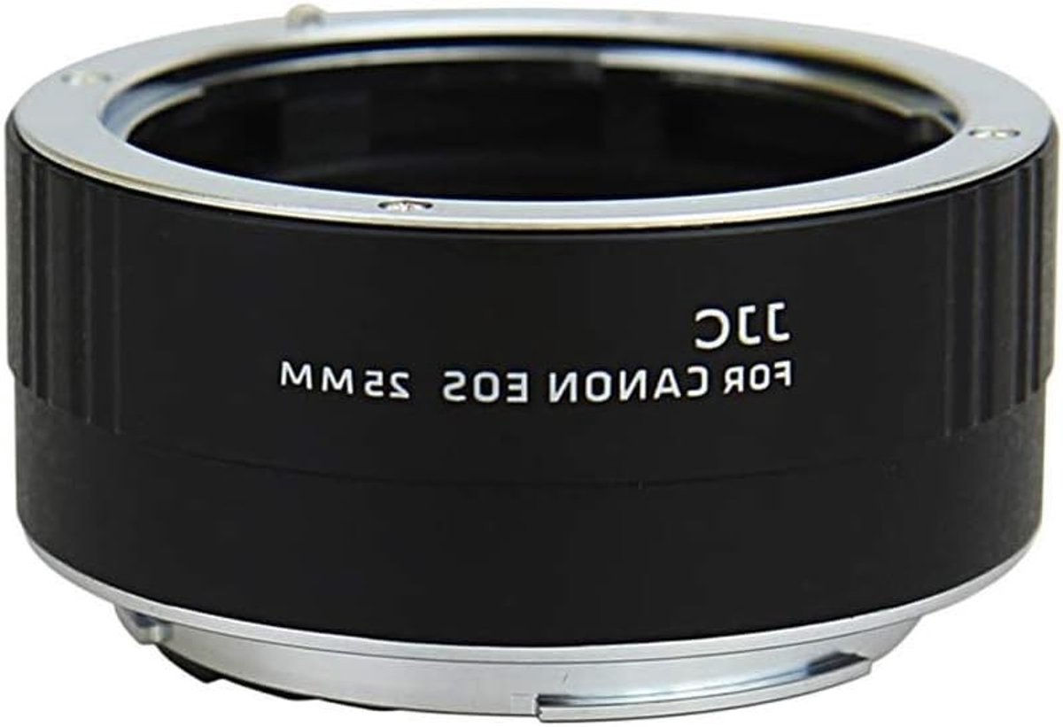 25mm Autofocus Extension Tube met TTL Verlichting voor Close-up Fotografie van Canon DSLR en DLS Camera's - Ideaal voor Macro Fotografie, Creatieve Beelden en Professionele Resultaten
