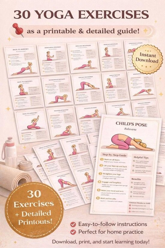 Yoga Printable Routine - cover
