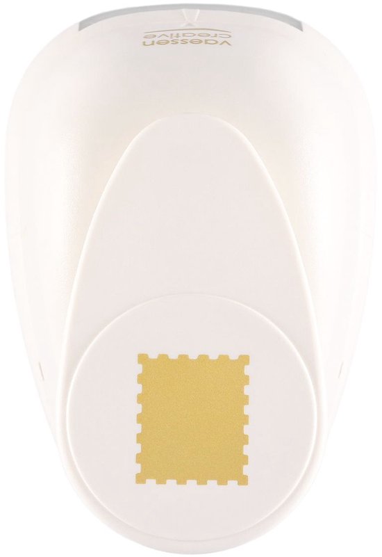 Vaessen Creative Pons - Figuurpons - Postzegel - 2,9 x 2,5 cm