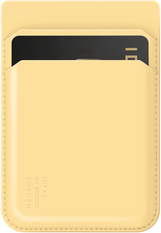 Ideal of Sweden - Magnetic Card Holder MagSafe Soft Lemon