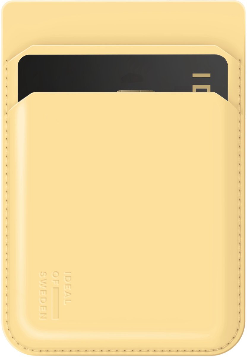Ideal of Sweden - Magnetic Card Holder MagSafe Soft Lemon