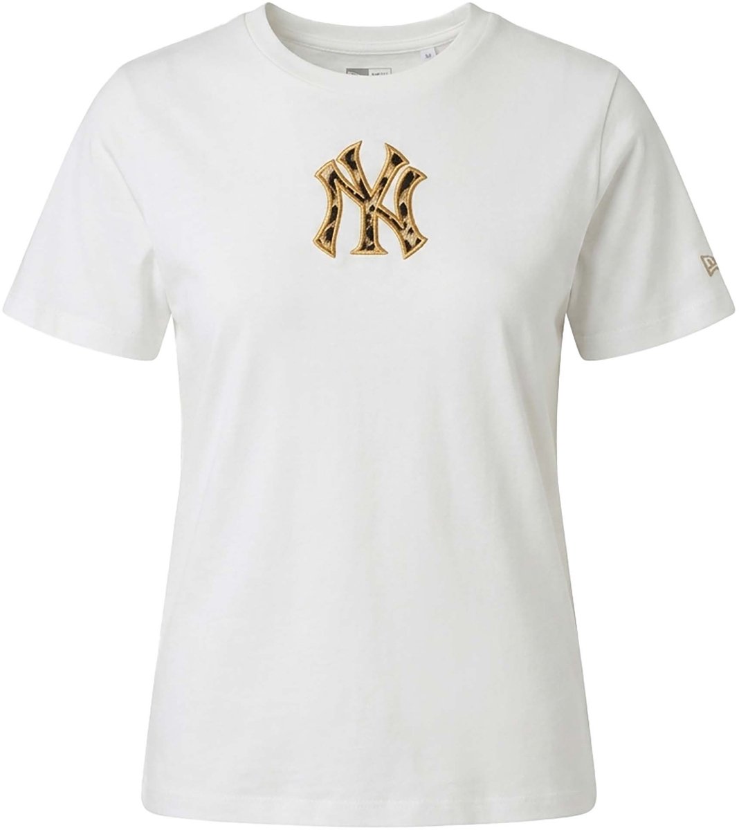 T-Shirt New Era Wmns Mlb Infill Tee Neyyan Fashion Wear Vrouwen Wit