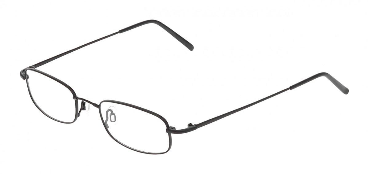 Flexon FLEXON 603 Mat black 51/19/145 UNISEX Brilmonturen