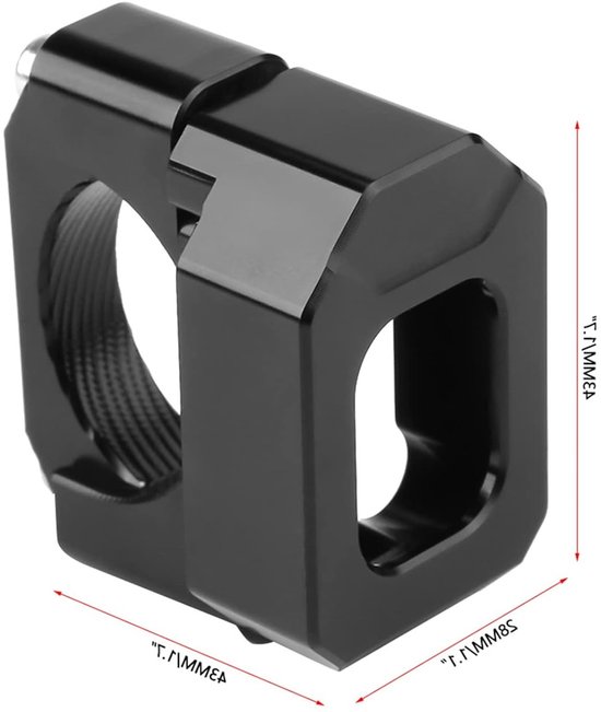 Universele Motor Speed Gear Display Indicator Houder voor Motorfietsen met Stuurdiameter van 22mm tot 28.6mm, Geschikt voor Diverse Modellen en Eenvoudige Installatie van universele — afbeelding 5