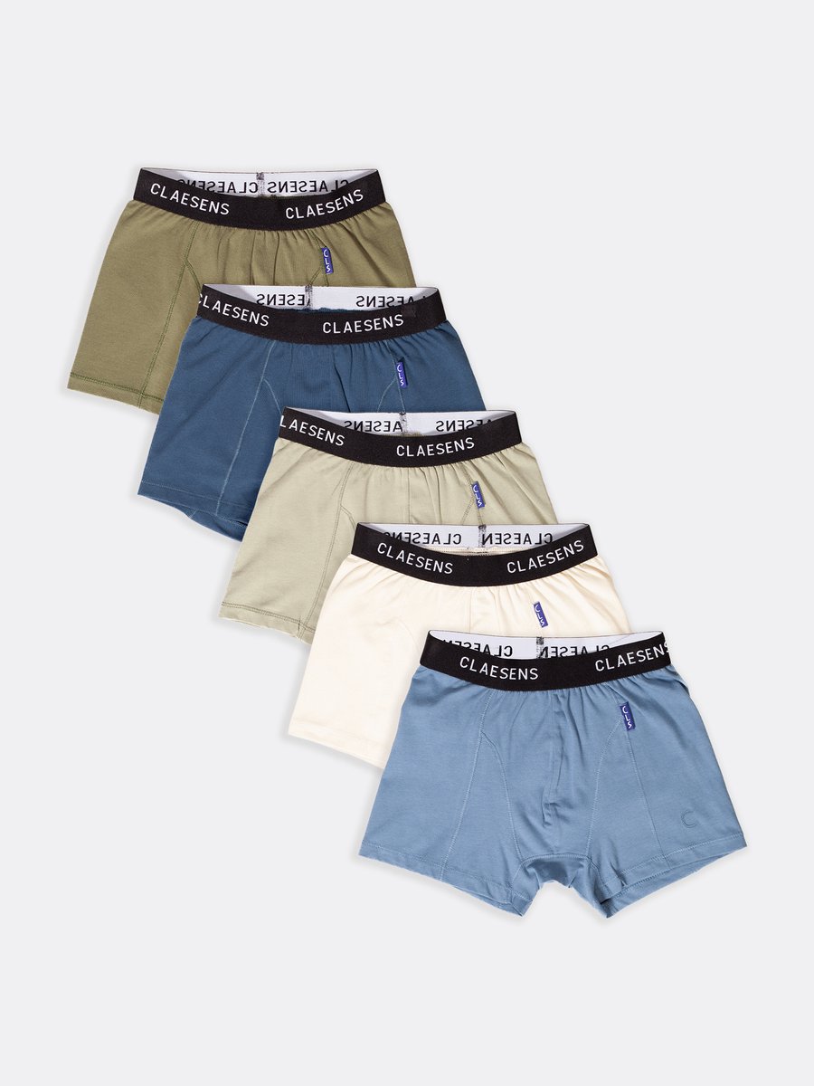 Claesen's® - Jongens Boxershort 5-Pack Multi EssentialsCL 2085-Multi-6