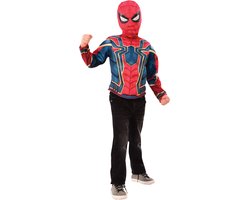 Iron Spider Spider-Man Kinderkostuum - Shirt en Masker