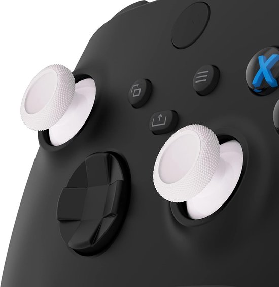 Controller Thumbsticks - Analoge Sticks - Controller Personaliseren - Vervangende Onderdelen - 4 Stuks - Wit — afbeelding 5