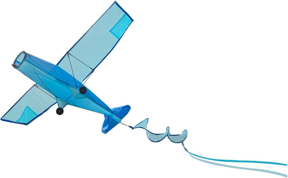 Vliegtuig Vlieger - Vliegend Speelgoed - Buiten Spelen - Draaiende Propeller - Grote Vleugels - Multicolor