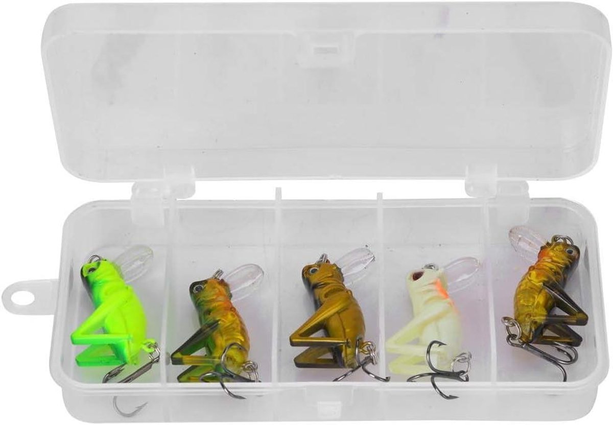 Kunstaas Set - Insect Lokkers - Vissen Vangen - Levensechte Actie - 5 Delig - Niet Gespecificeerd