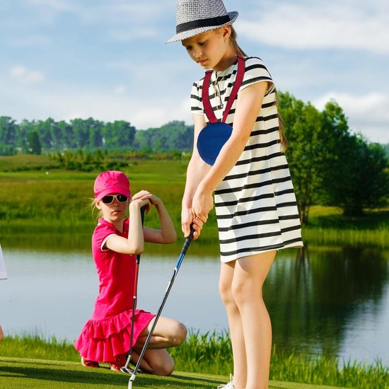 Golf Trainingsbal - Hulpbal Houding - Golf Zwaai Verbeteren - Houdingscorrectie Hulpmiddel - 78 cm Koord - Blauw van GOLF — afbeelding 2