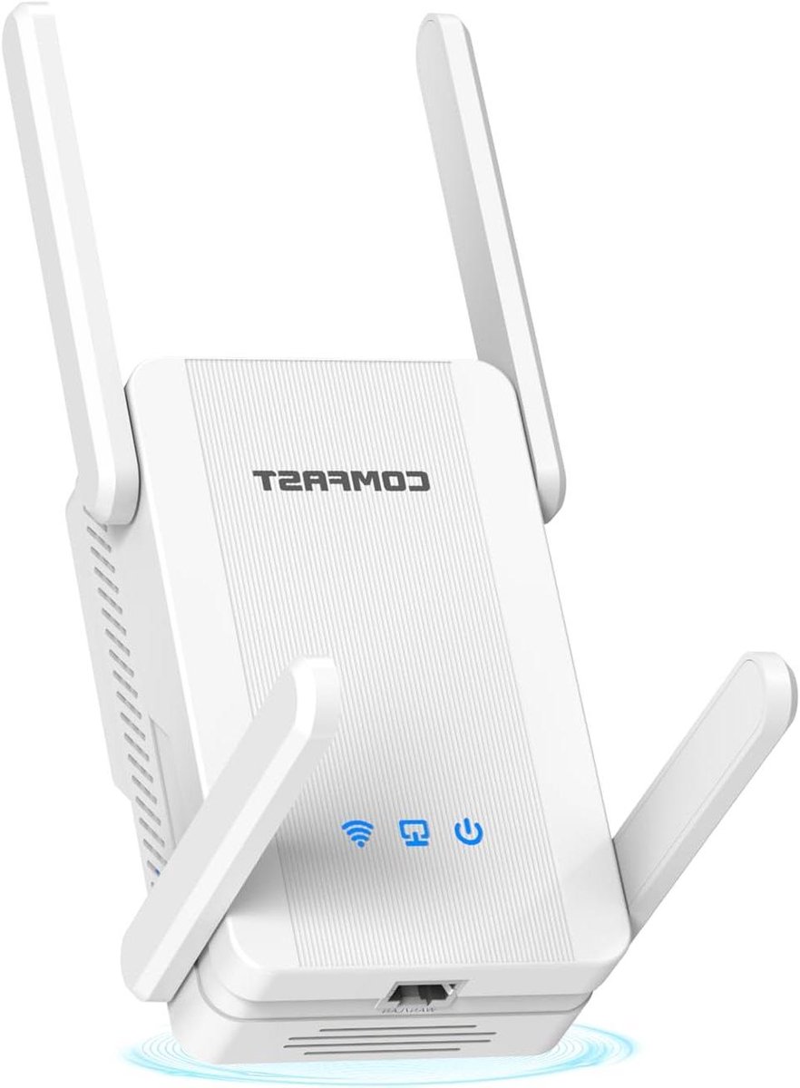 Wifi Versterker - Wifi Repeater - Netwerkbereik Uitbreiden - WiFi6 MU-MIMO OFDMA - 2700Mbps - Wit