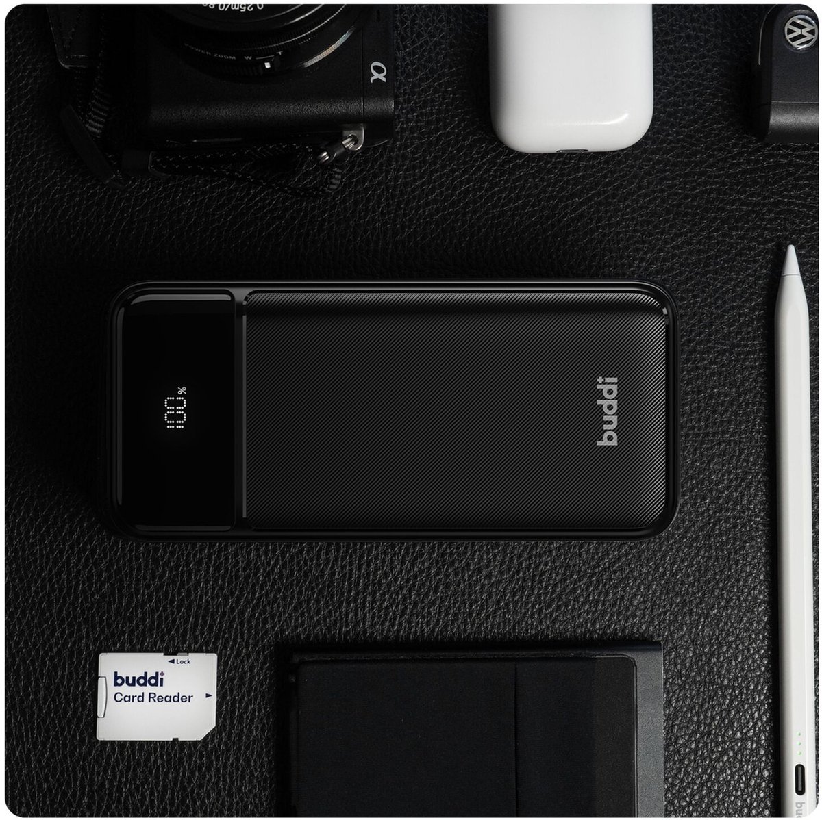 Buddi Boost - Duo Pack 30.000 mAh Powerbank - Reisformaat - LED Display - USB-A - USB-C Snelladen - Universele Draagbare Oplader voor Telefoon & Tablet - Noodpakket - Ideaal voor Handbagage - Zwart – foto 4