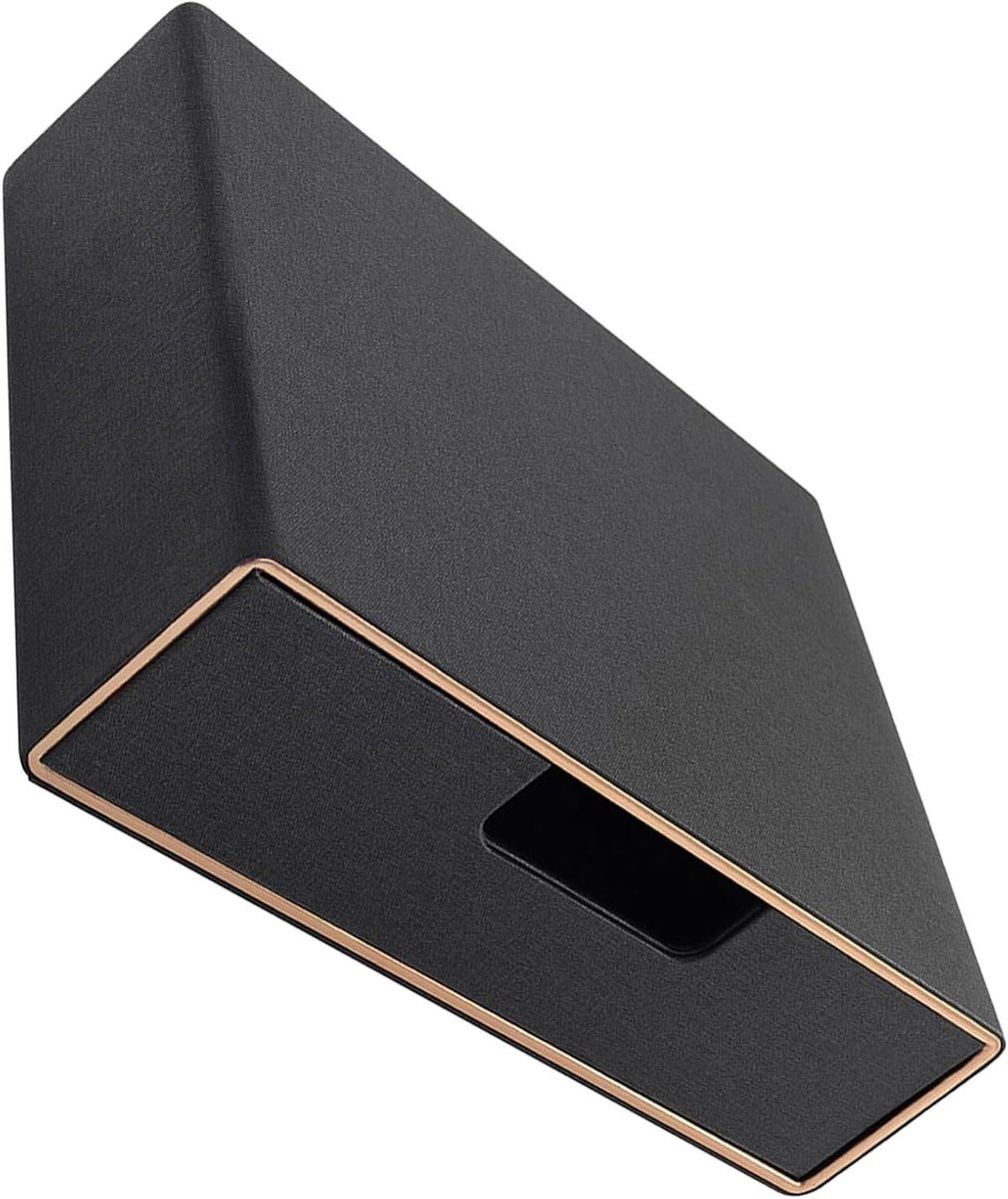 Bureaulade Organizer - Documentenhouder Opberger - Kantoor Organiseren - Stapelbaar PU Leer - 335 cm Lengte - Zwart