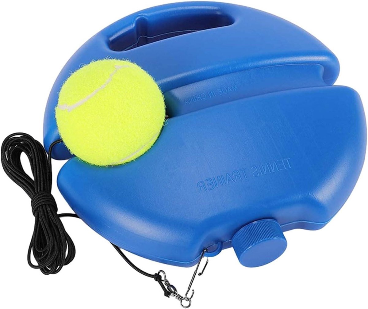 Tennis Trainer - Oefenbal Set - Zelf Tennis Leren - Elastisch Touw - One Size - Meerkleurig