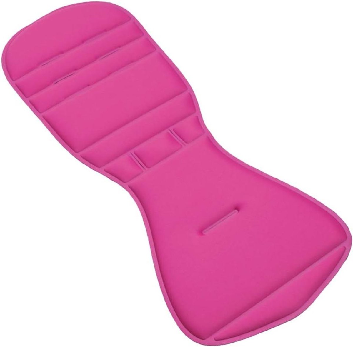 Kinderwagen Zitkussen - Universele Liner - Comfortabel Reizen - Ademend Materiaal - 32x23x4 cm - Roze
