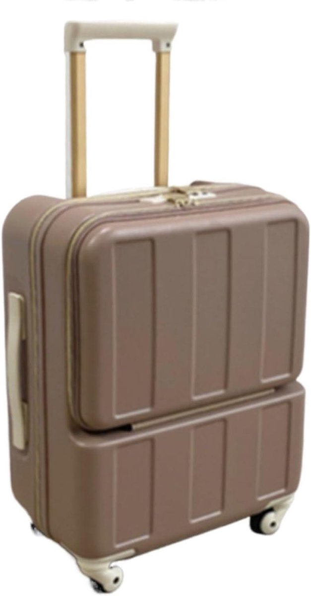Reis Koffer - Handbagage Trolley - Zakenreis - Voorvak Opening - 20 inch - C