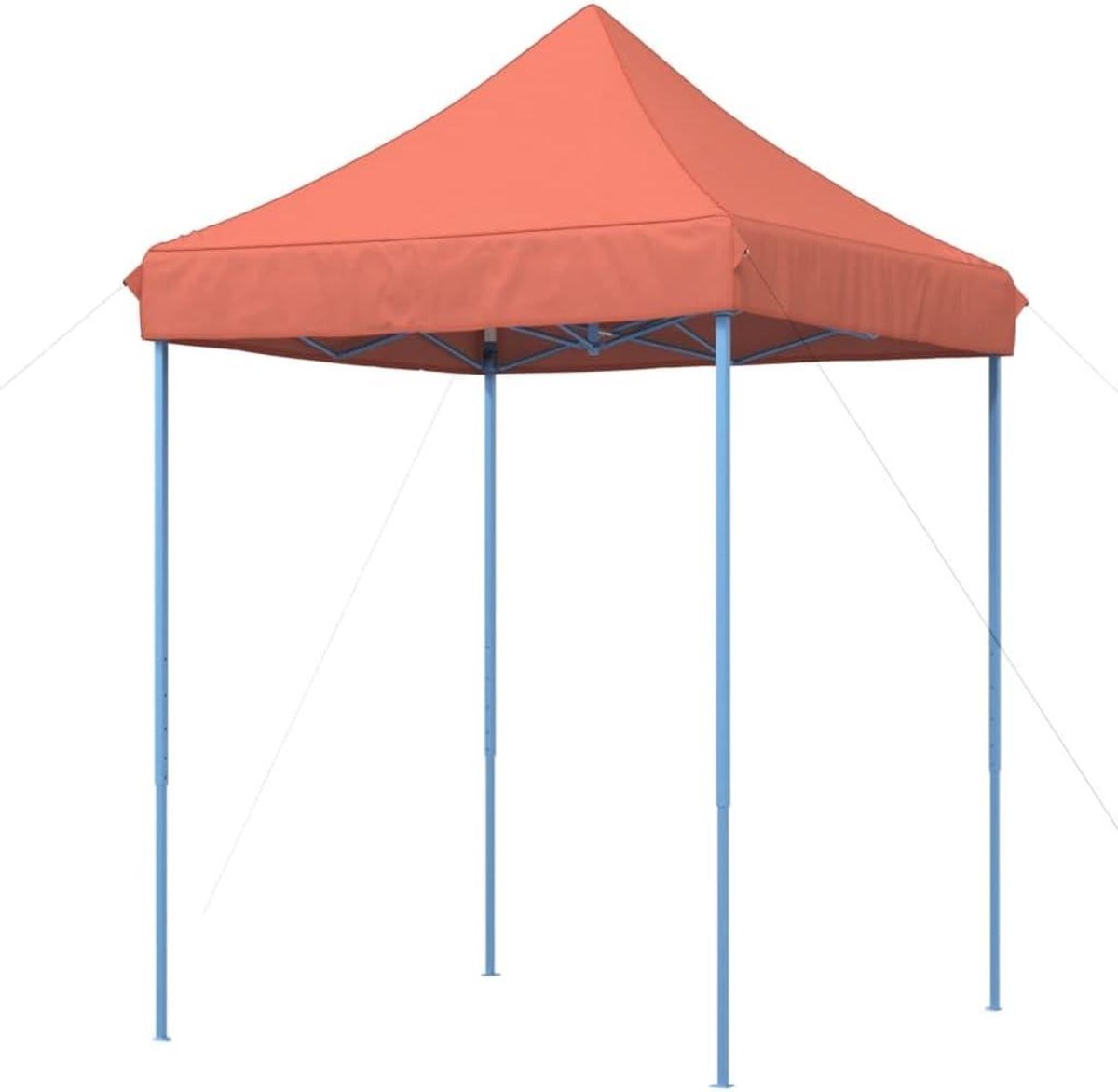 Pop-up Tuintent - Opvouwbare Partytent - Feesten Buiten - Eenvoudig Op te Zetten - 200 x 200 cm - Terracotta