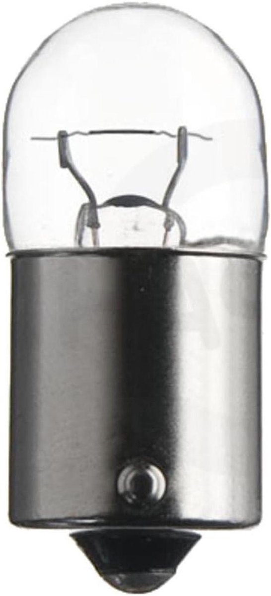 Gloeilampen 10 stuks - 24 Volt lampen - Apparatuur verlichting - 5 Watt vermogen - Ba15s fitting - Transparant