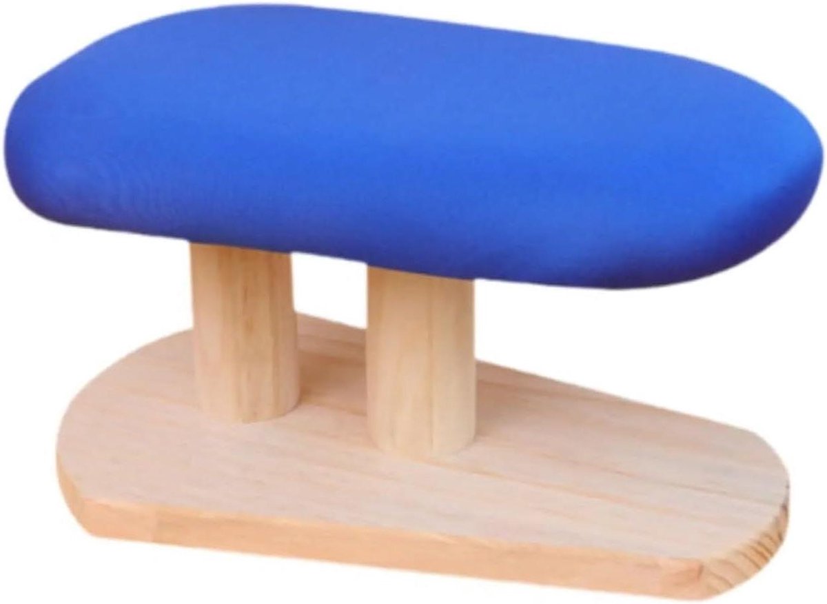 Strijkplank Tafelblad - Compact strijkijzer - Kreukvrij Strijken - Ruimtebesparend Ontwerp - 29 cm x 18 cm - Blauw