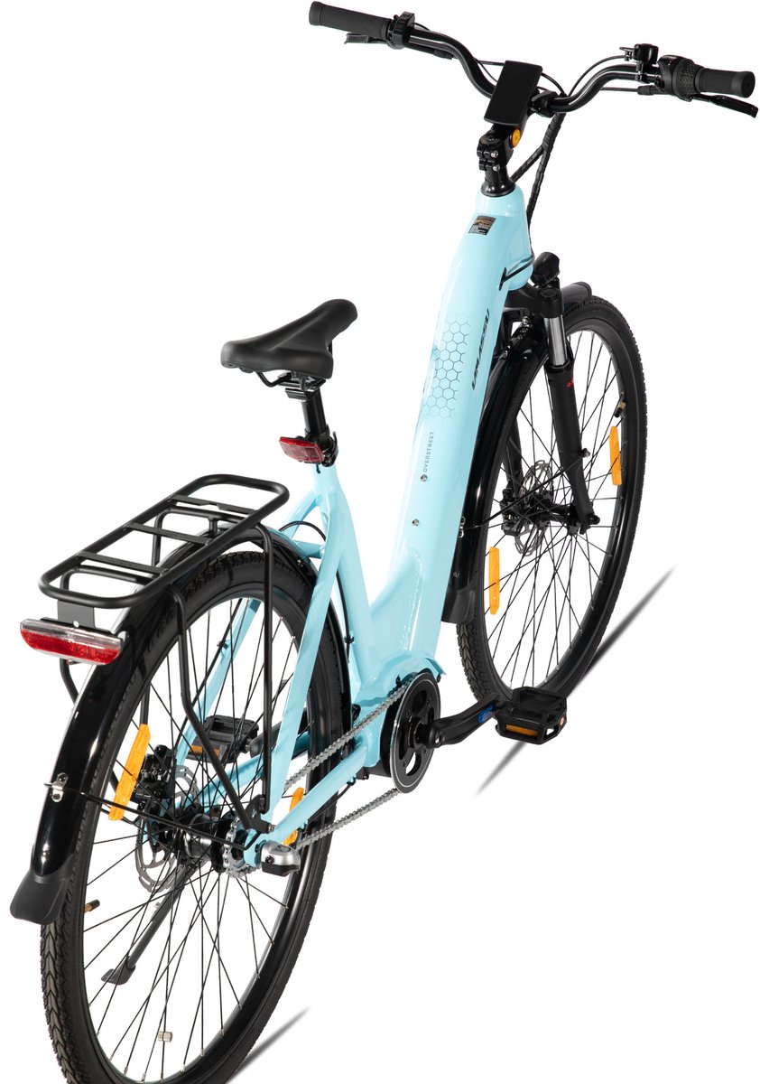 HILAND Overstreet E-Bike Dames - 28 inch - Hydraulische Schijfremmen - 3 Speed Naafversnelling - 250W - 10.4Ah Accu - Lage Instap thumbnail 2