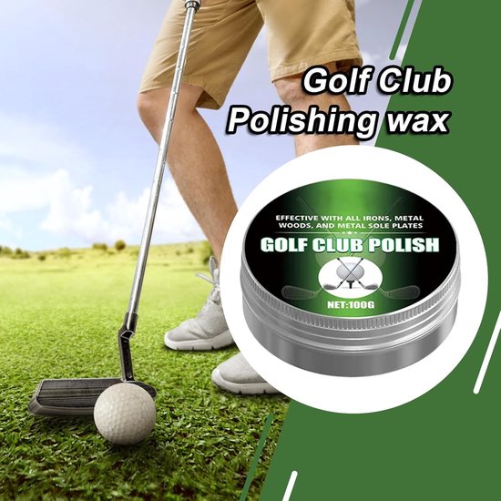 Golfclub Polijstset - Club Reiniger - Club Onderhoud - Krasbestendig Middel - 100 g - Niet gespecificeerd — afbeelding 2