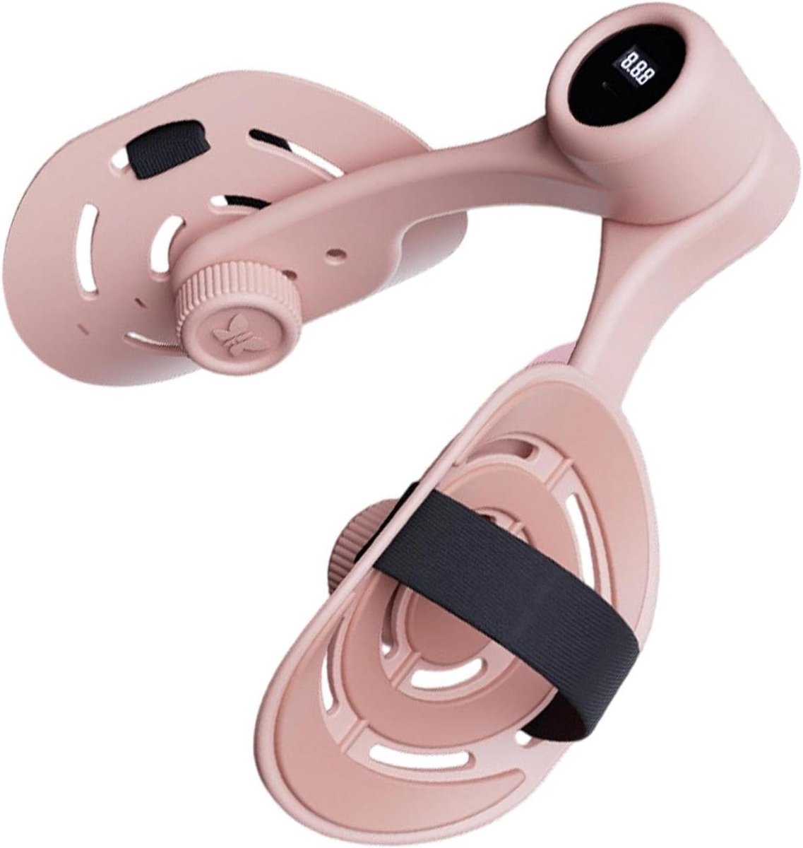 Bekkenbodemtrainer - Dijtrainer Beentrainer - Fitness Thuis - Met Displayteller - 20 cm - Roze